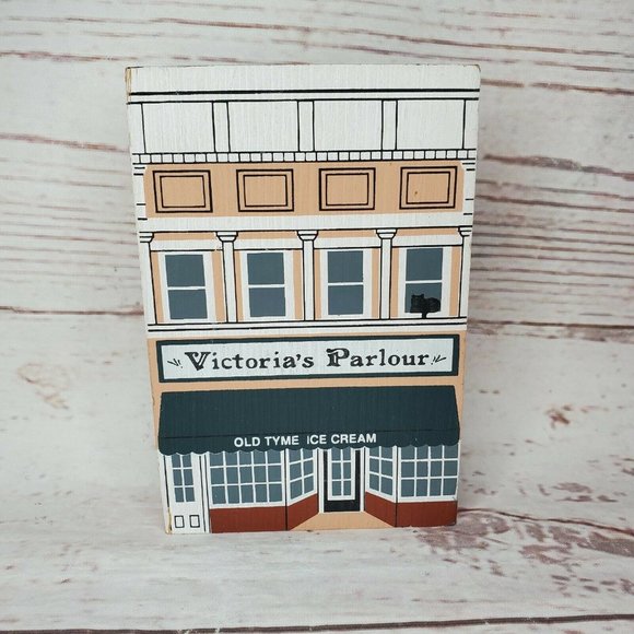 Vintage 1990 The Cats Meow Victorias Parlour Décor - Picture 1 of 11